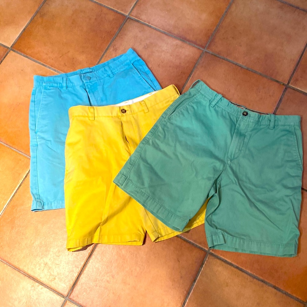 3 pc lot of Men’s shorts size 32.